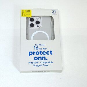 Protect Onn iPhone 16 Pro Max MagSafe Compatible Rugged Case 21' Drop Tested NIB